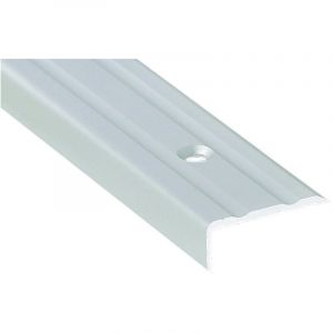 Romus - Nez-de-marche striéaluincolore25x20x4000mm