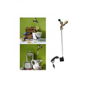 Invisible Coulant Arrosoir Fontaine Yard Art Décoration Flottant Robinet Fontaine Magique Suspendu Robinet Ornements De Bureau pour La Maison Jardin