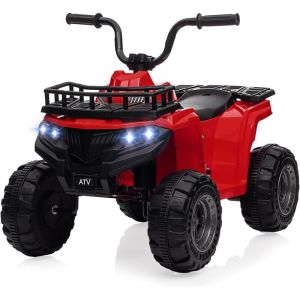 Hoerfuriy - Quad ÉLectrique Enfant 12 v, Voiture ÉLectrique pour Enfant atv, Voiture éLectrique 2 Vitesses, Voiture Electrique pour GarçOns Et Filles
