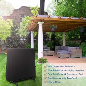 Housse de Table de Ping-Pong Couverture pour Table de Ping Pong Bache Table de Ping Pong 420D Oxford Bache de Protection &eacute;tanche Anti-UV