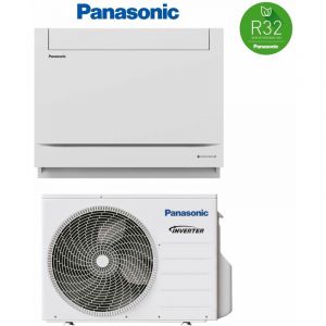 Panasonic - floor-standing console rèversible 12000 btu CU-Z35UBEA - CS-Z35UFEAW gas R-32