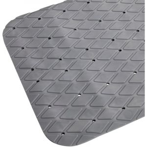 Tapis de bain antidérapant Gris Foncé 70x35 cm