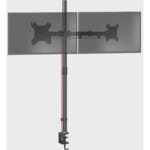 Duronic - DMT152 Bras pour 2 Moniteurs d'Ordinateur Support d'écrans pc articulé pour Bureau avec Potence de 100 cm vesa 75 100