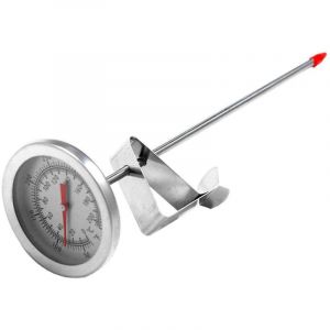 Thermom&egrave;tre &agrave; Viande, Thermom&egrave;tre &agrave; Huile de Friture avec Clip de Pot Cuisson Bonbons Bougie Fabrication Cadran Thermom&egrave;tre M&eacute;canique - Sjlerst