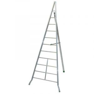Facal - Echelle fruiti&egrave;re 10 barreaux - Hauteur max. de travail 4.33m - AG350