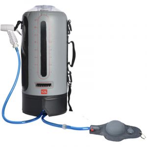 Sac de douche 12L, sac de douche solaire, camping ext&eacute;rieur solaire portable Randonn&eacute;e