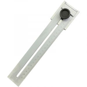 Trusquin de Traçage, 0-250mm Calibre de Marquage en Métal, 0.1mm Précision, Règle de Marquage, Outil de Marquage
