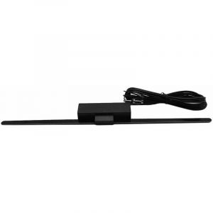 RHG Antenne Autoradio Adhesif Antenne Pare-Brise Amplificateur De Signal Voiture Camion Radio Antenne Amplificateur Universel,Noir