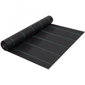 Le Poisson Qui Jardine - Toile de Paillage de Haute Qualit&eacute; 2m x 50 m de long - Noir