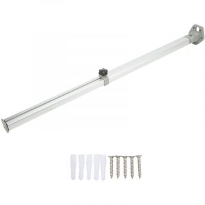 Pied de Table Pliant 560 &agrave; 930mm Support de Bureau T&eacute;lescopique en Alliage d'Aluminium pour RV Campers Caravanes Bateau