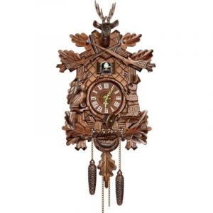 coucou qui s'envole - Horloge Murale Suspendue En Bois, R&eacute;veil Oiseau, Horloge Coucou Pour La Maison, D&eacute;corat