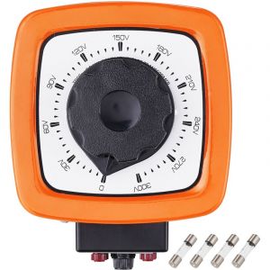 Transformateur de tension variable automatique Mophorn 500 va, 1,7 a, entrée 230 v, sortie 0-300 v, régulateur de tension ca avec 4 fusibles