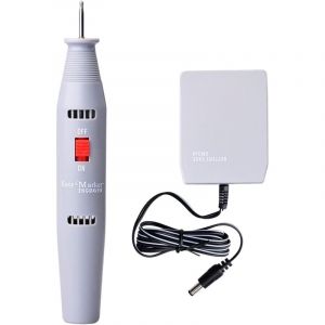 Stylo graveur &eacute;lectrique, bricolage &eacute;lectrogravure stylo de gravure outil de sculpture pour bureau papeterie jade agate m&eacute;tal verre sculpture sur