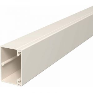 OBO Bettermann 6020887 Goulotte de c&acirc;ble (L x l x H) 2000 x 60 x 40 mm 1 pc(s) blanc cr&egrave;me