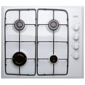 Frionor - Table quatre feux gaz blanche 580 x 510 mm