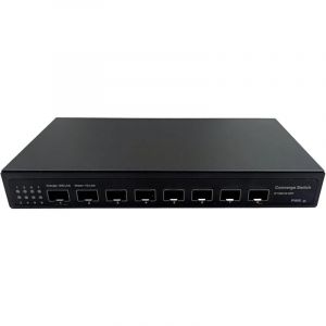 Elfcam - 10Gb Commutateur Switch Fibre Optique Compatible avec Freebox Ultra, avec 8 Ports 10G sfp+ Plug & Play Non Géré (8 Ports 10GbE sfp+)