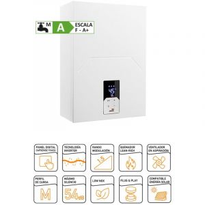 Cointra - Chaudière étanche à gaz + kit gaz d'échappement ceti Caractéristiques : 12 l - Naturel