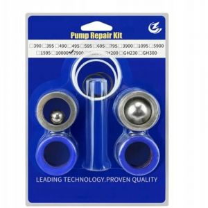 Rosfix Set Kit R&eacute;paration pour Pistolet &agrave; Peinture &ndash; Joints V-Ring, Billes, O-Rings PTFE compatible avec pistolet &agrave; peinture Wagner 940/950/960/970