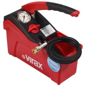 [PRODUIT D'OCCASION] Virax -Pompe d'&eacute;preuve manuelle compacte 50 bar r&eacute;servoir 5 L - Bon &eacute;tat