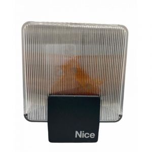 Lampe clignotante LED 24V &ndash; Remplace les mod&egrave;les Nice ML24, ML24T, MLBT &ndash; Installation en applique &ndash; Signalisation efficace