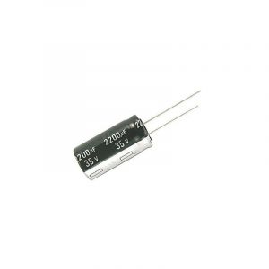 Topmay - Condensateur électrolytique 2200uf 35vdc 105ºc Taille 16x25mm Radial 2200mf35v105