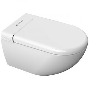 WC Japonais suspendus Elys&eacute;e avec bati-support - Haut de gamme - Toilettes lavant en c&eacute;ramique blanc - Garantie 3 ans -t&eacute;l&eacute;commande, lavage,