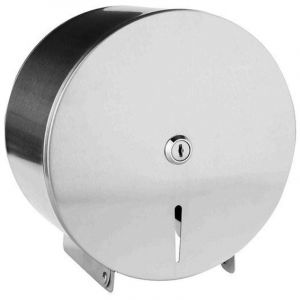 S&eacute;rie H&ocirc;tel - Distributeur de papier toilette inox mat, 205x210x115 mm XP701 - Sapho