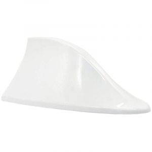 Antenne Requin Voiture Universelle en Forme Antenne D'aileron de Requin - Antenne de Voiture avec FM/AM Radio Signal avec Base adh&eacute;sive &eacute;tanche pour