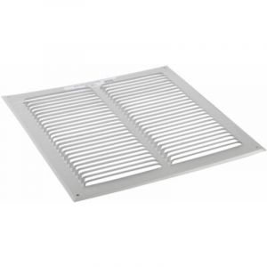 Anjos Ventilation - Grille &agrave; auvents anti-moustique 200x200 - anjos : 6615