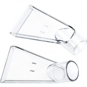 Embout Aspirateur Eau 2Pcs Buse Aspirateur Shampouineuse Aspirateur Suceur Injecteur Extracteur Buses de Brosse Aspirateur de Si&egrave;ge de Voiture de