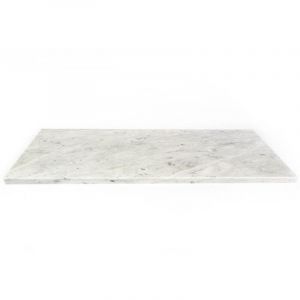 Saniclass Dia Plan sous vasque 120cm 2 trous pour siphon, sans trous de robinet pierre naturelle Marbre