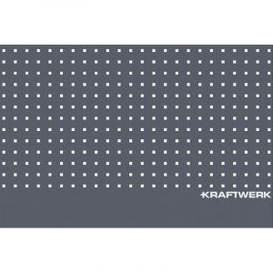 Kraftwerk - Panneau arri&egrave;re perfor&eacute; pour servante d'atelier BT900 600mm