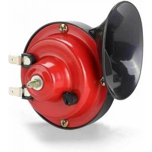 Jamais UTILIS&Eacute;]Klaxon de train super puissant 300 dB 12 v 300 dB pour camion, suv, voiture, bateau, klaxon &eacute;lectrique, motos, klaxon de train puissant