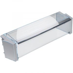 Compartiment de porte compatible avec Bosch KGF39SQ3AR, KGF39SR45, KGF39SW45, KGN36AI35 r&eacute;frig&eacute;rateur - Balconnet sup&eacute;rieur avec clapet - Vhbw