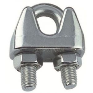 Accroche-cables inox A4 M2, emballage: 20 pieces