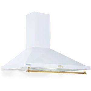 Hotte Aspirante Cuisine 9 cm, Hotte Cheminée avec Filtres à Charbon, 61m³/h, 165W, Hotte de Cuisine en Acier Inoxydable avec Recirculation, Panneau