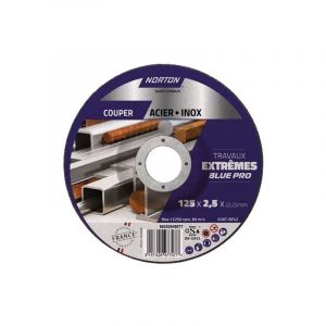 Disque à tronçonner moyeu déporté métal/inox 125x2.5x22.2cm - Norton