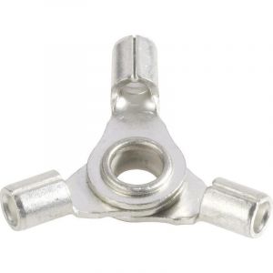 Vogt Verbindungstechnik - 3520a3 Répartiteur en croix Section max.=2.50 mm² ø du trou=4 mm non isolé métal 1 pc(s) X75164