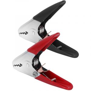 1 paire universelle voiture v&eacute;hicule chargeur de batterie cble Booster pinces Clip remplacement 500Amp