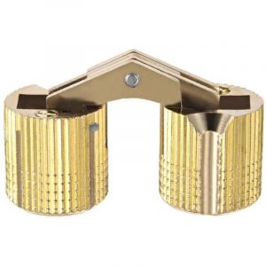 4pcs Charni&egrave;re Cylindrique Charni&egrave;re Invisible Porte Placard Armoire Meuble 16mm 180&deg; Angle ouverture