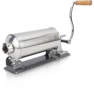 Rosvola - Poussoir à Saucisse, en Aluminium Inoxydable Machine à Saucisses Professionnelle Manuel Poussoir à Viande avec 8 Tubes (3L)