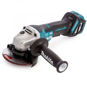 DGA467ZJ Meuleuse d'angle Brushless 18V lxt 115 mm - Machine seule en makpac - Makita