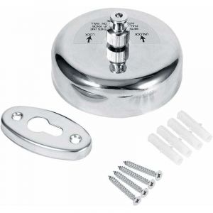 Corde &agrave; linge r&eacute;tractable, Corde &agrave; linge simple pour le linge ext&eacute;rieur, s&eacute;choir, Acier inoxydable, longueur de fil 2.8M/110Inch, forte pour tenir 22