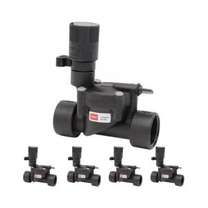 Toro - Lot de 5 Electrovanne d'irrigation vspace, filetage femelle 3/4'', 24V, petite taille