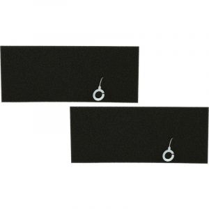 2x Filtre compatible avec Bosch gl 40 bagless pro parquet hepa 2200W BSGL42283, 2200W BSGL4228301 aspirateur - Filtre en mousse - Vhbw