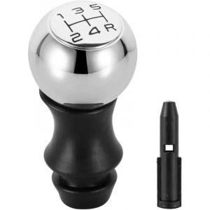 Pommeau de levier de vitesse - 5 vitesses de rechange - Pour 106 206 306 406 107 207 307 407 301 308 2008 3008 pour C2 C3 et C4 (noir)
