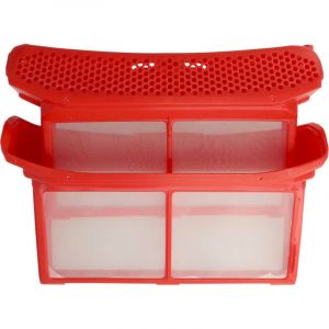 Filtre &agrave; peluche compatible avec Siemens IQ800, IQ890 s&egrave;che linge pompe &agrave; chaleur - Filtre + support - Vhbw