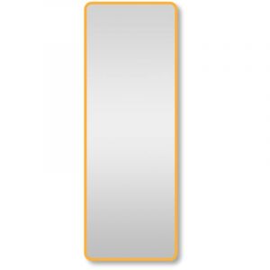 Saniclass Retro Line 2.0 Rectangle Miroir rectangulaire 140x50cm arrondi cadre Or mat