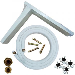 Kit montage mural aa, tube+attaches+blocs silencieux+vis HTW sk3m1438-est2 HTW