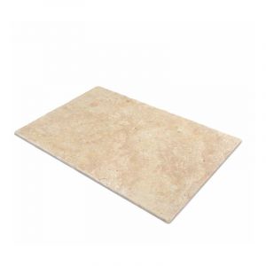 Dallage sol Travertin 40.6x61x1.2 cm - couleur Walnut - 1er choix